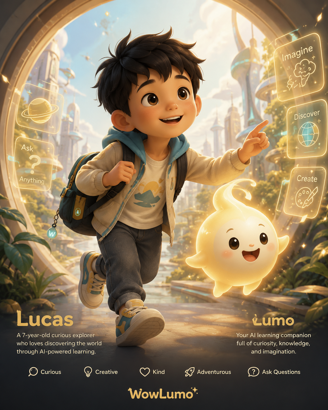 Lucas — WowLumo Chief Experience Officer & Inspiration Partner